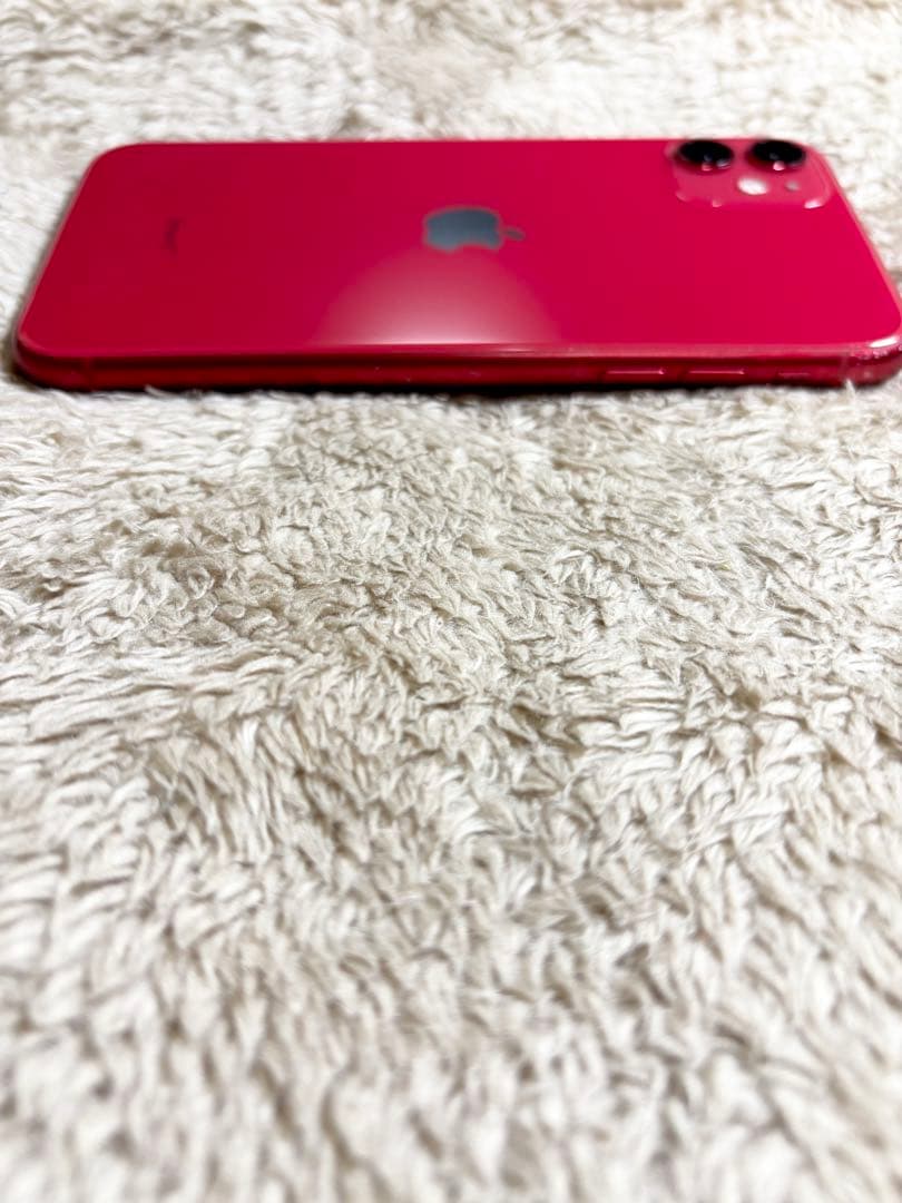 美品❗️iPhone11 レッドカラー　64GB 箱付き発送
