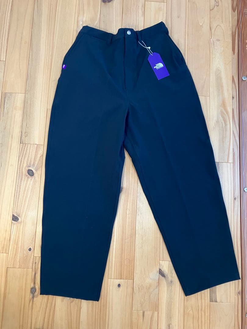 【新品】パープルレーベル ストレッチツイルワイドテーパードフィールドパンツ