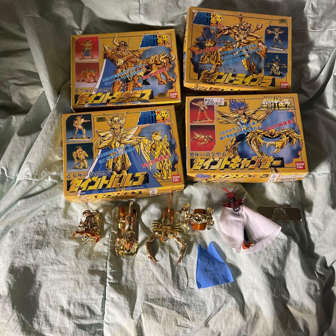 バンダイ 聖闘士星矢 プラモ8種(一部ジャンク)