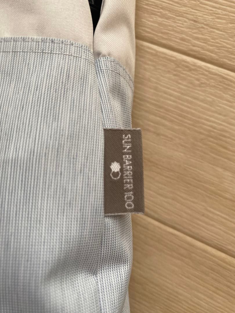 【smile】　折りたたみ日傘３段折 コンビmoku サンバリア100