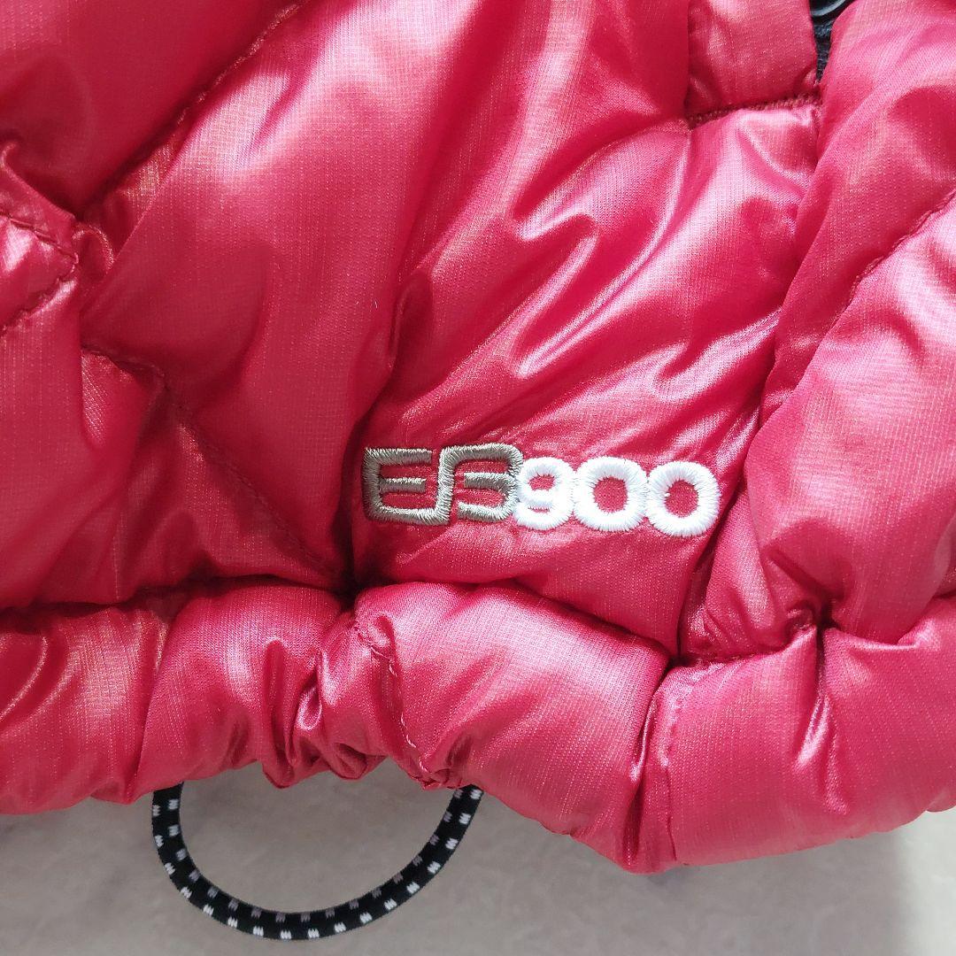 未使用級 高級グースダウン エディーバウアー ダウンベスト XL 赤