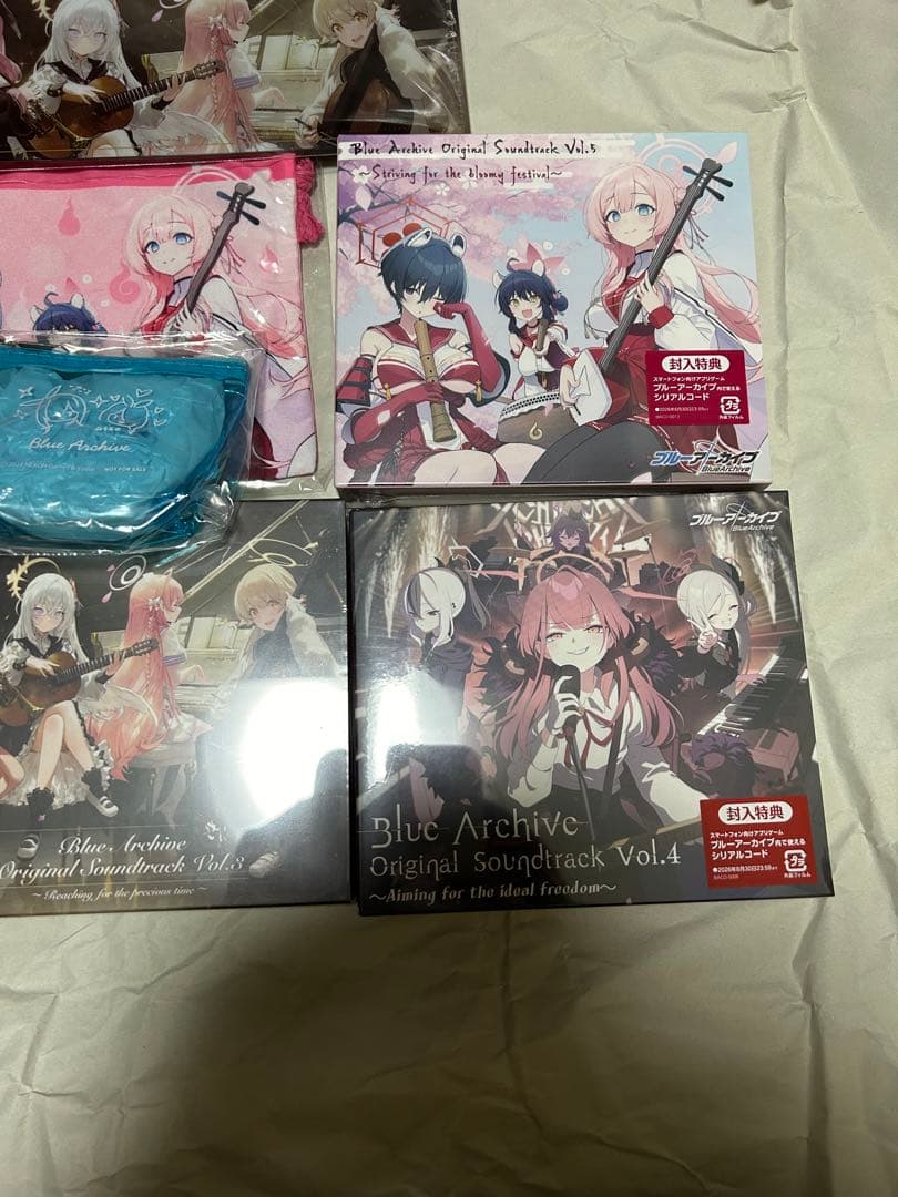 ブルーアーカイブ Original Soundtrack Vol.1～Vol.5