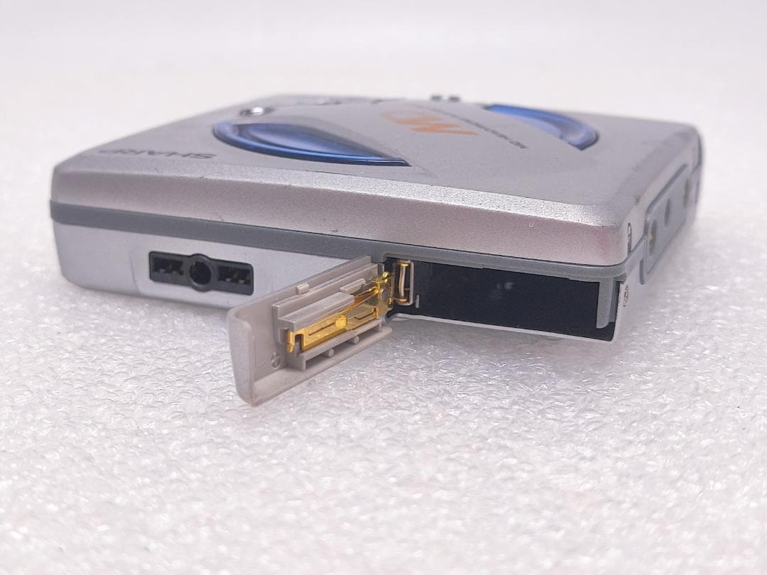 SHARP ポータブルMDプレーヤー MD-SS311 シルバー