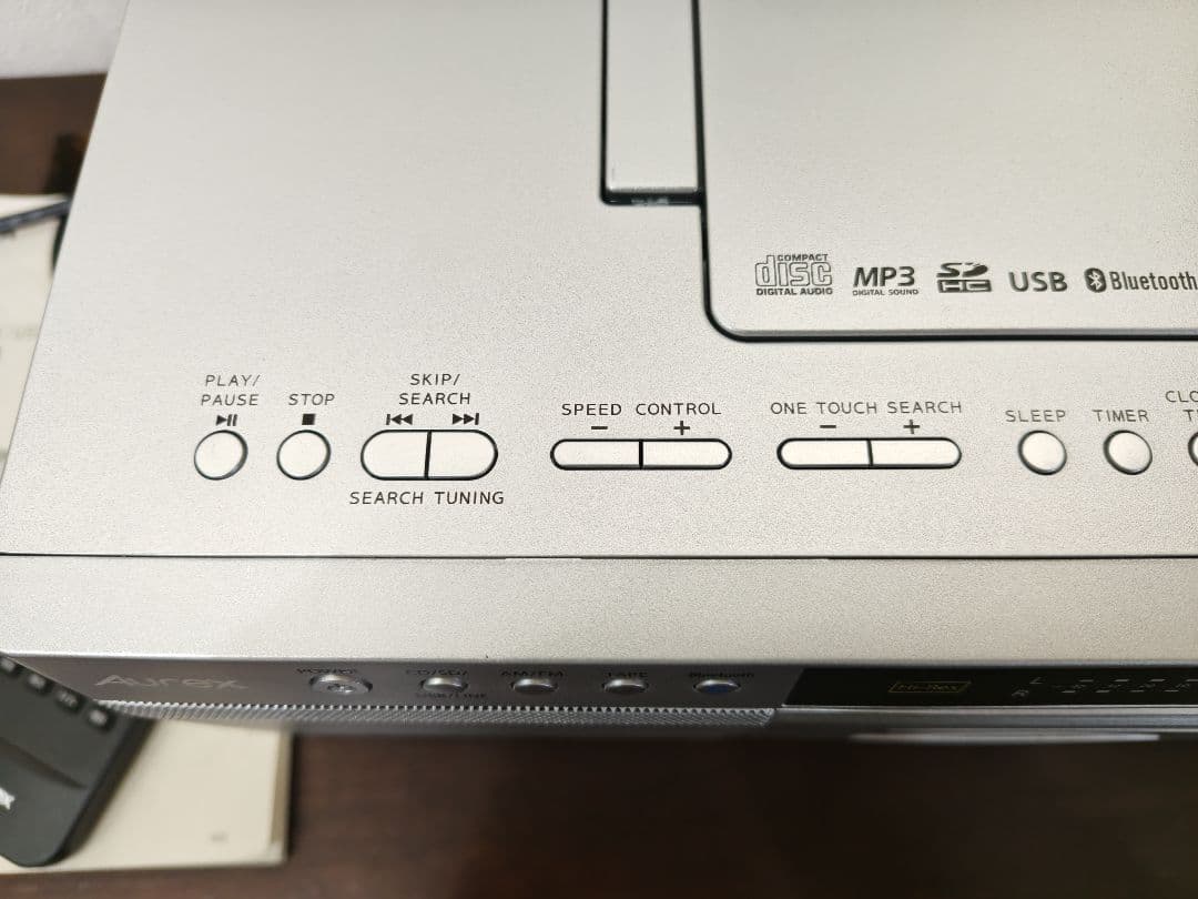 Aurex ハイレゾ/SD/USB/CDラジオカセットレコーダー TY-AK2