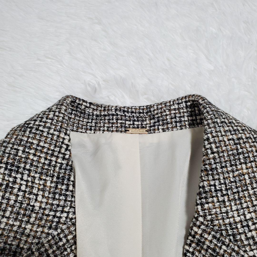 新品✨　ミラオーウェン　テーラードジャケット　ダブル　ツイード　ポリー様