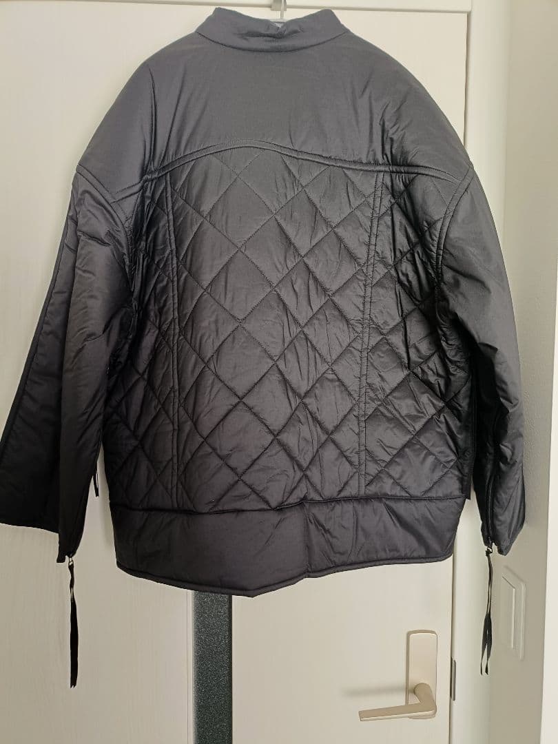 【ahya8686】キルティングブルゾン