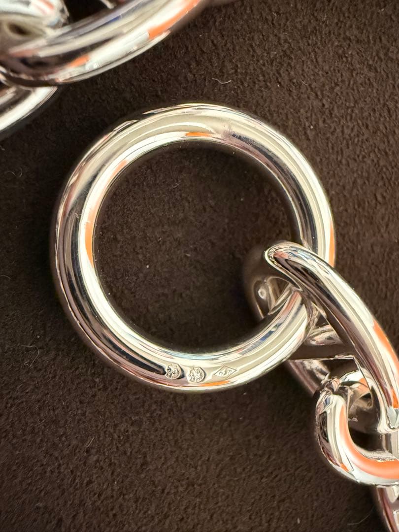 HERMES新品　シェーヌダンクル　アンカーチェーン　ネクレス