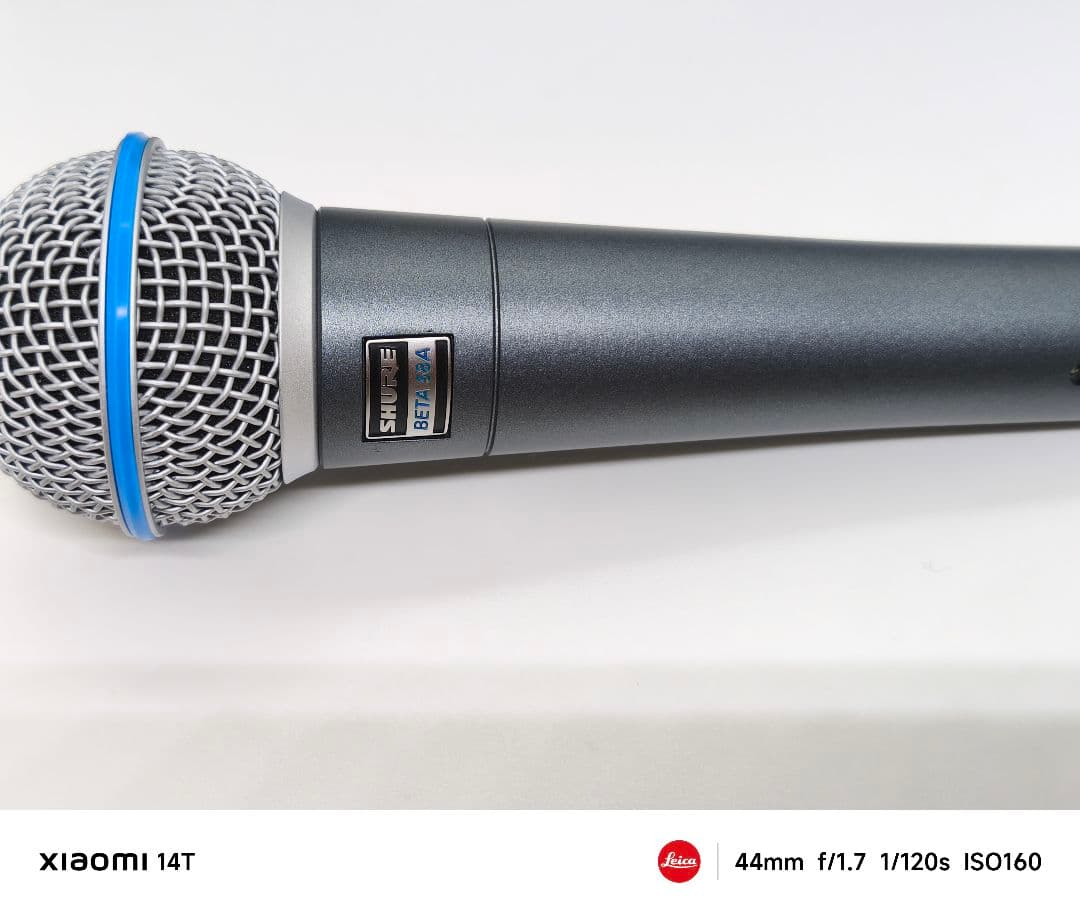 【ほぼ未使用品】SHURE BETA 58Aダイナミックマイク 正規品 プロ仕様