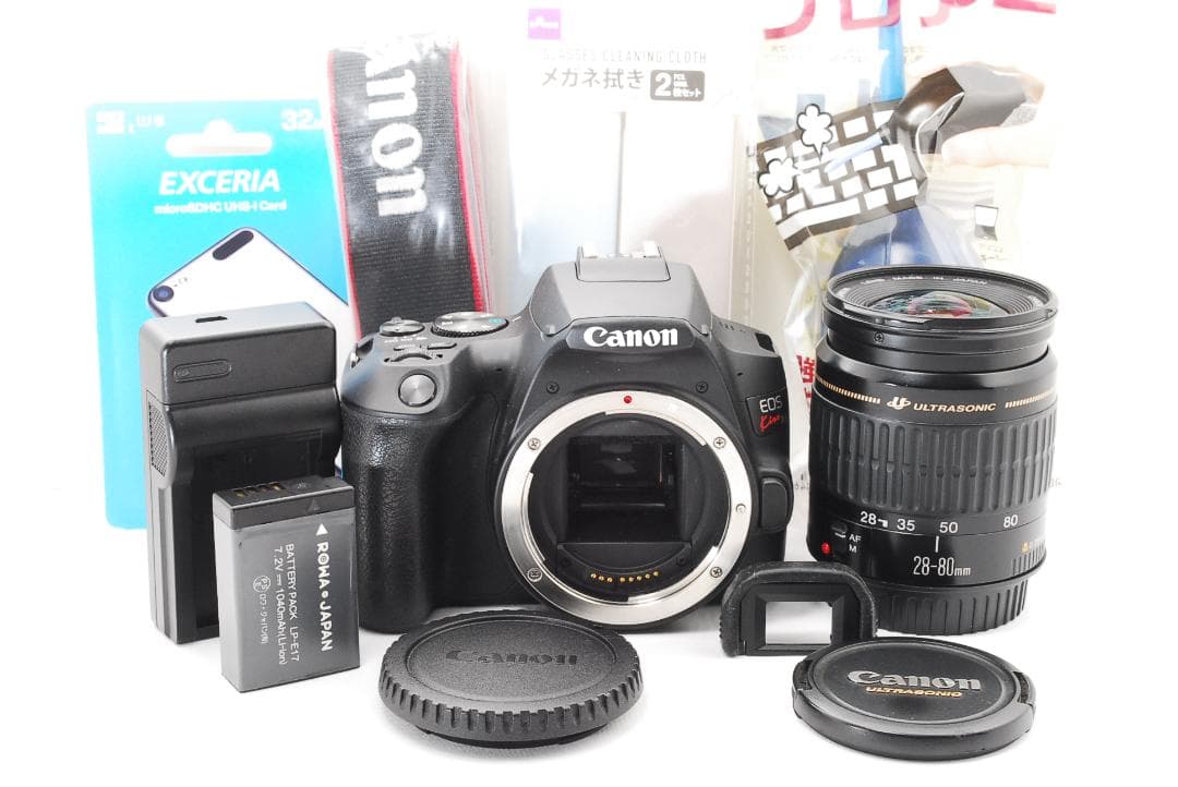 Canon EOS kiss x10 新型機種！届いてすぐ使える♪