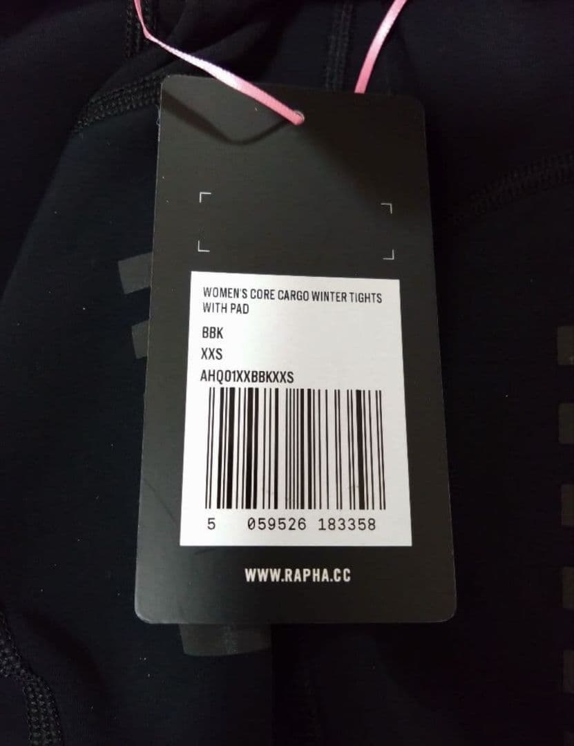 Rapha ラファ ウィメンズ プロチーム ウィンター タイツ XXS ブラック