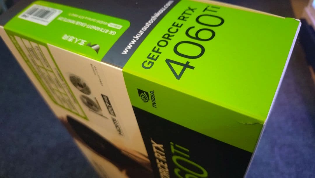 GALAKURO GEFORCE RTX 4060 Ti 人気ホワイトモデル