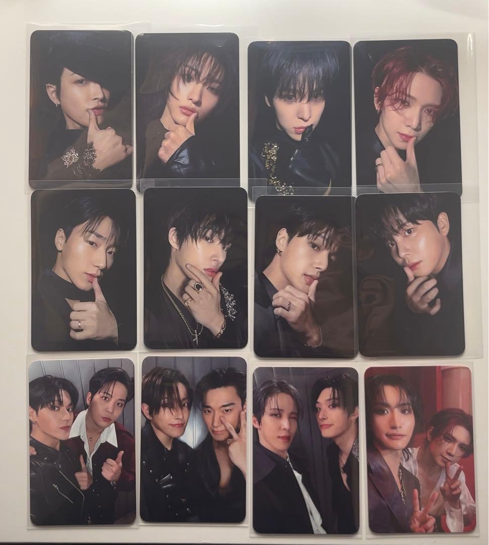 ateez makestar ラキドロ　ユニットトレカ　12枚セット