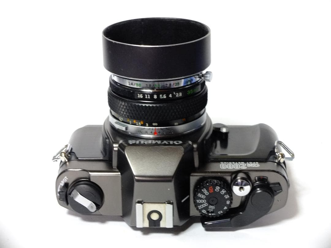 【実写確認整備品】オリンパスOM2000／Gズイコー35mmf2.8付