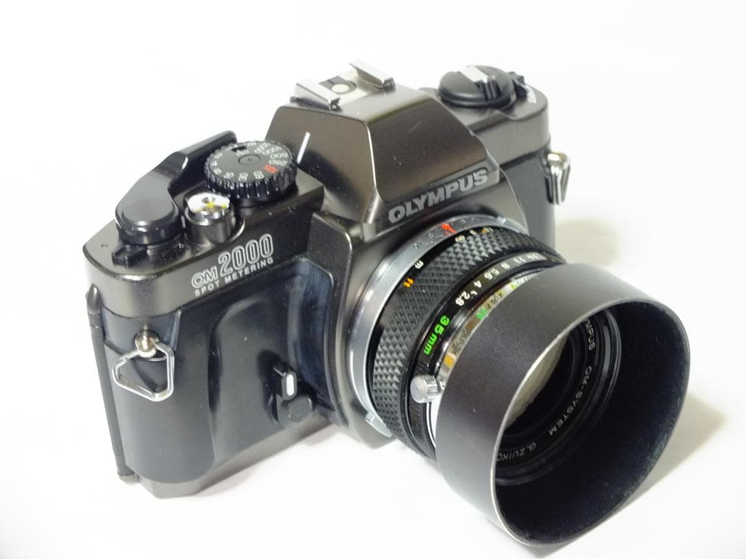 【実写確認整備品】オリンパスOM2000／Gズイコー35mmf2.8付