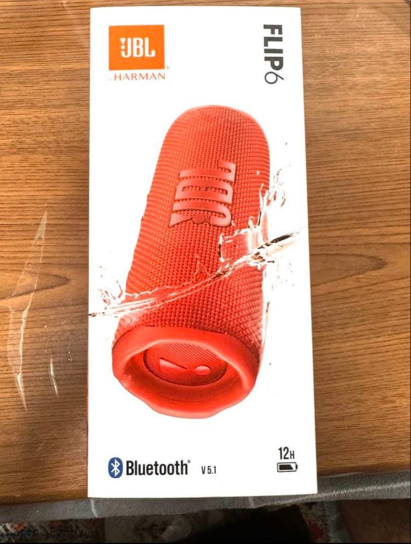 JBL FLIP6 Bluetoothスピーカー　レッド