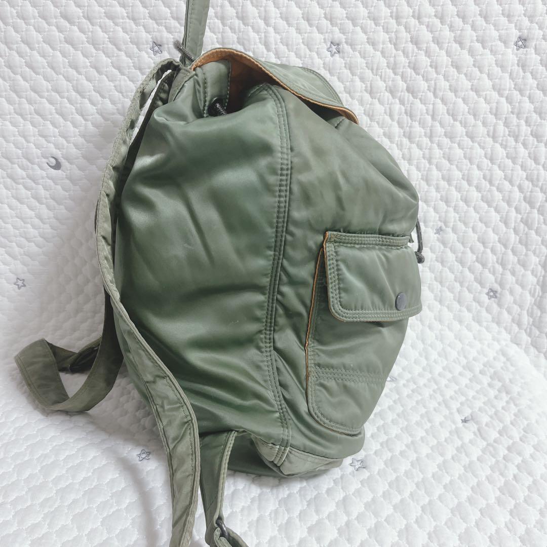 PORTER TANKER リュック セージグリーン