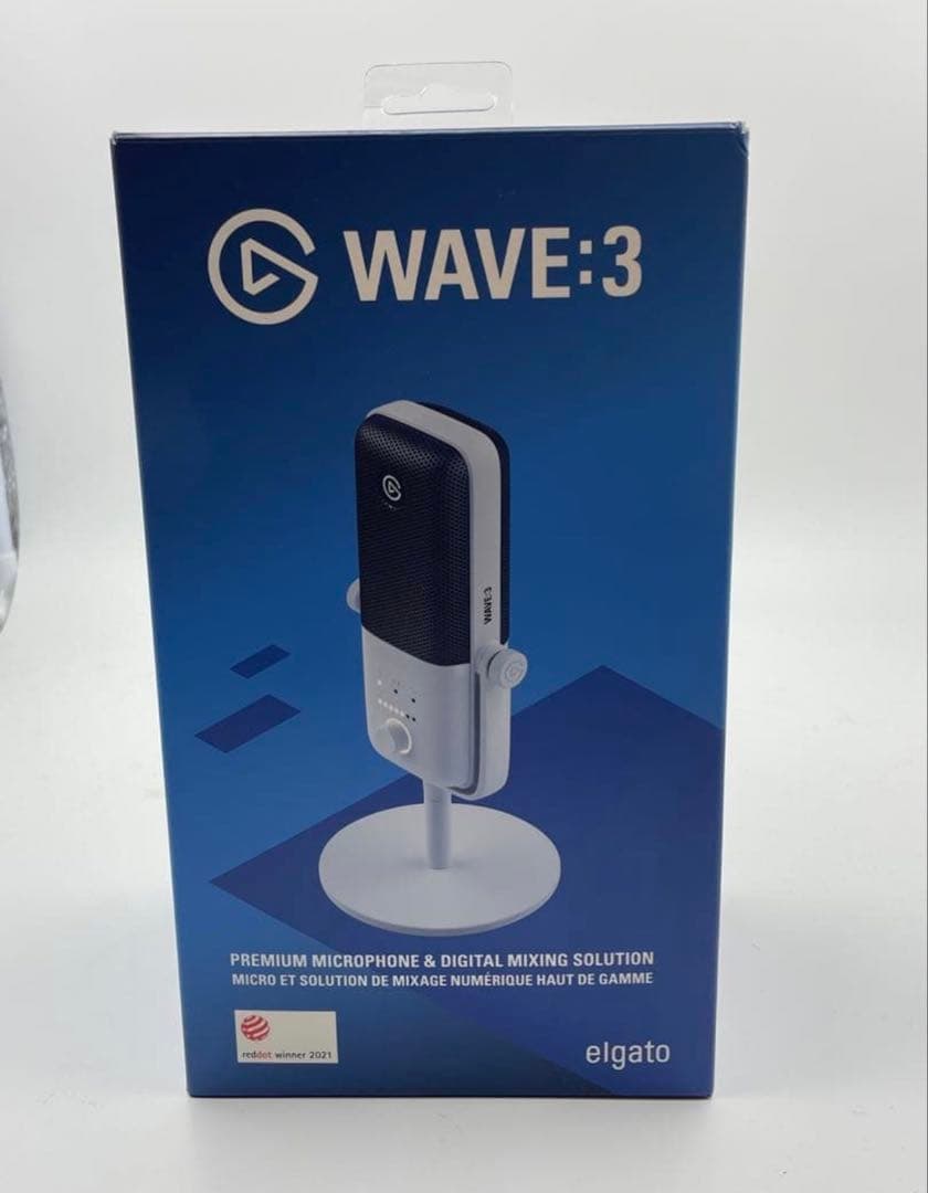 Elgato wave3 micWhite＆mic arm セット