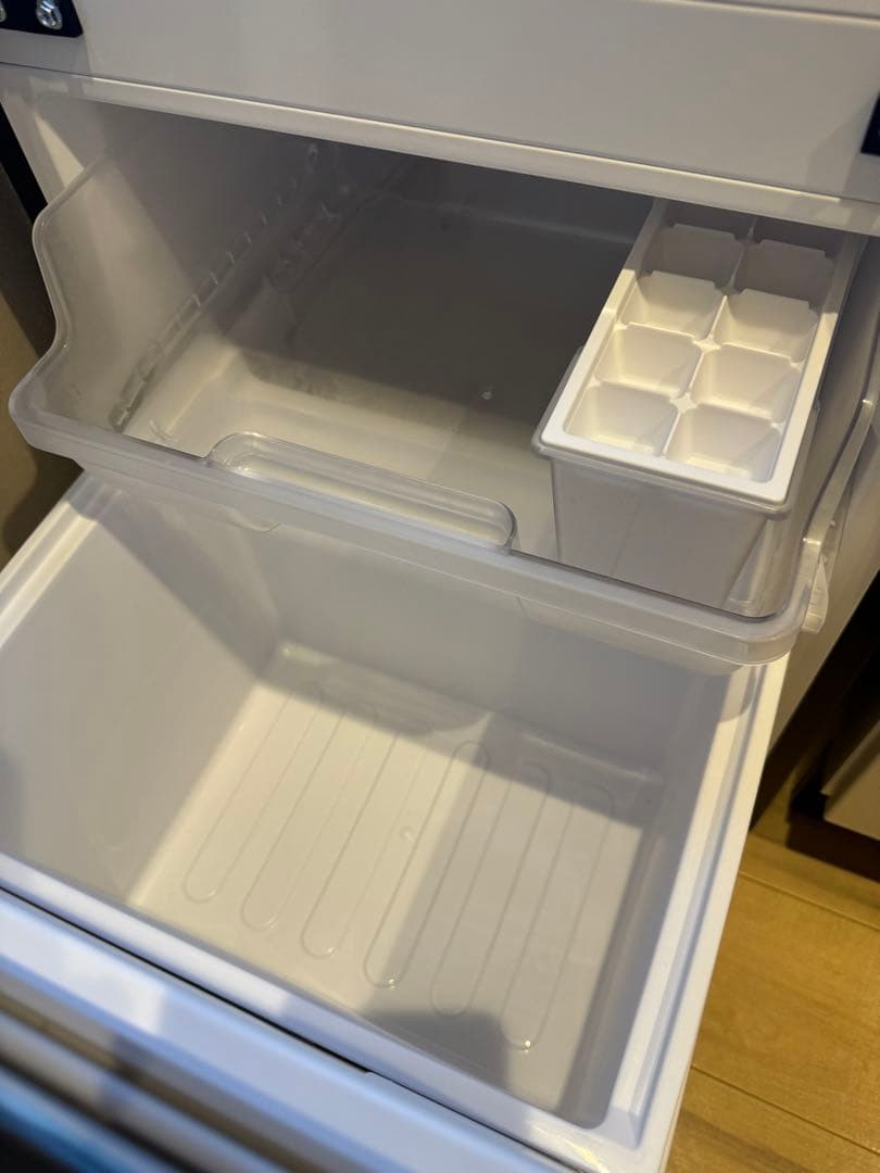 SHARP 冷蔵庫　ほぼ未使用　説明書付き 【SJ-D15KJ】ブラック