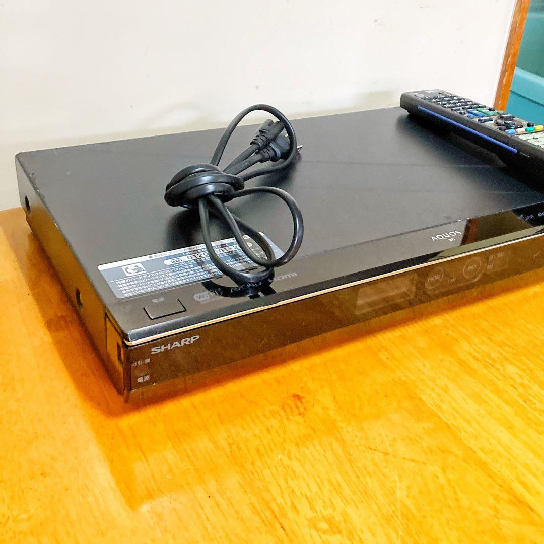 SHARP シャープ　ブルーレイレコーダー HDD 500GB 3チューナー