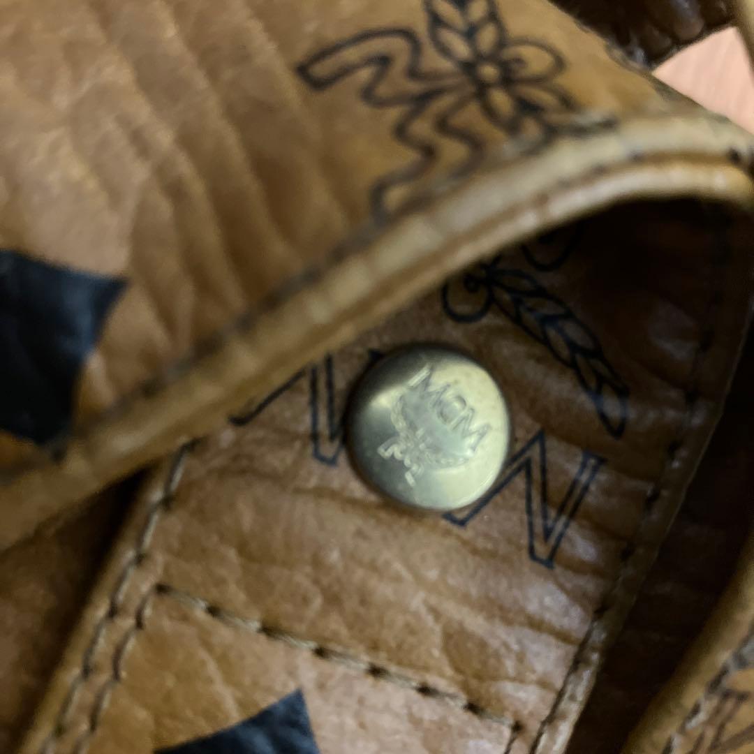 MCM ロゴトートバッグ ブラウン　値下げ不可