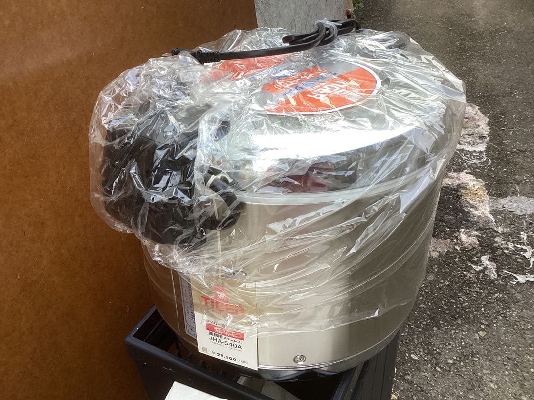 タイガー電子ジャー 品番JHA-540A 5.4L ステンレス 新品 未使用品