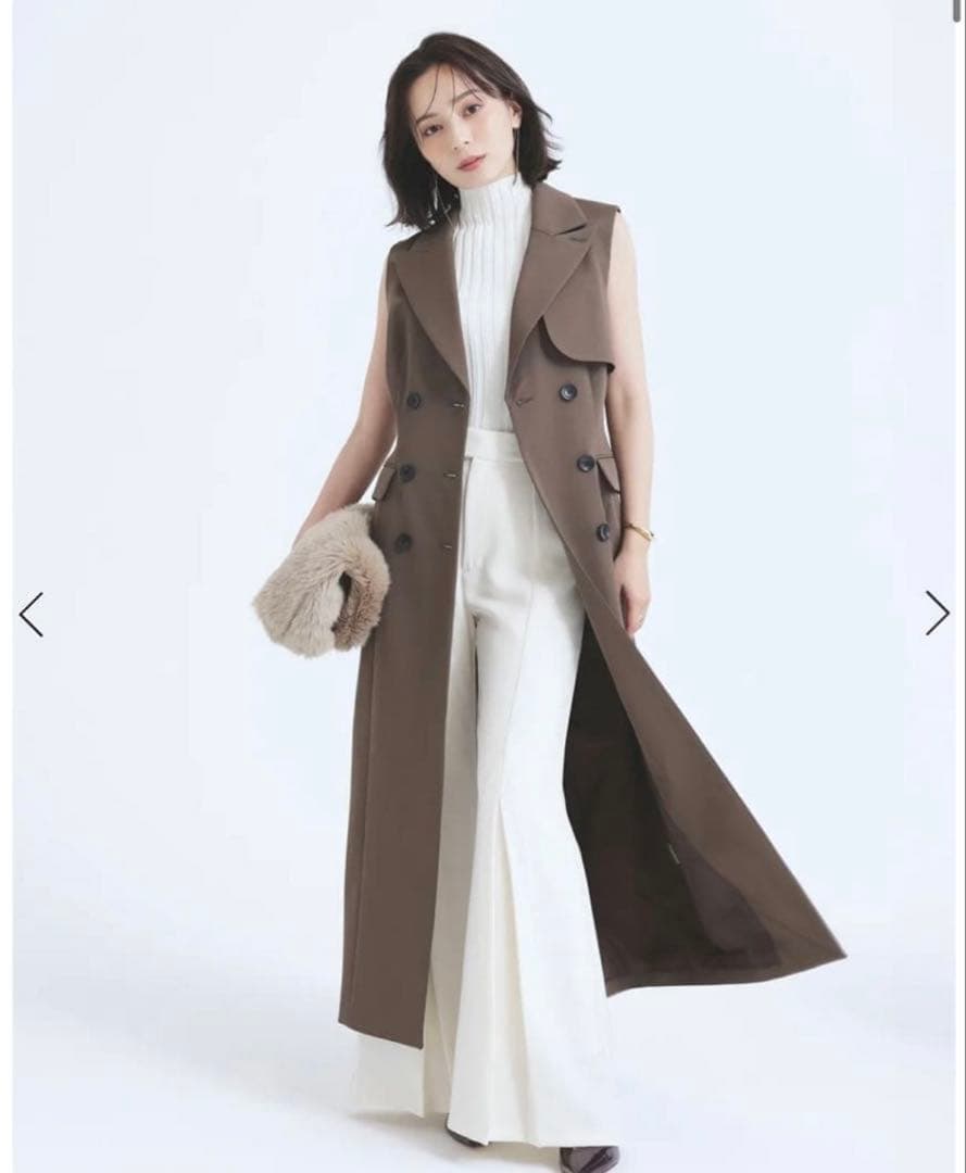 アニュアンス ダブルブレストワンピース