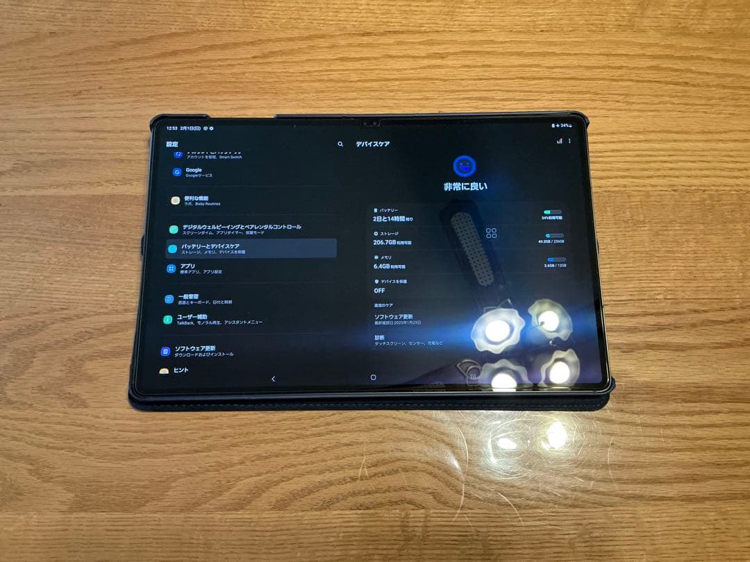 【極美品】Galaxy Tab S8 Ultra 国内版 フィルムケース付