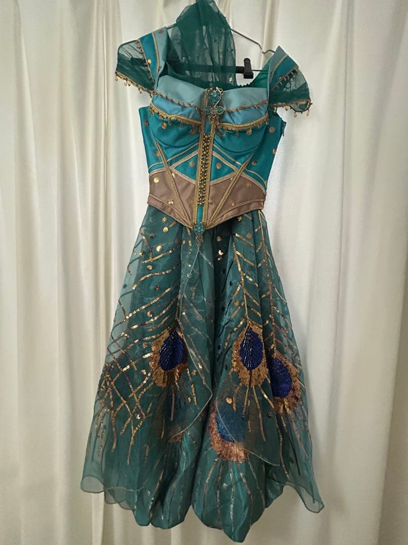 実写版アラジン ジャスミン ピーコックドレス フルセット