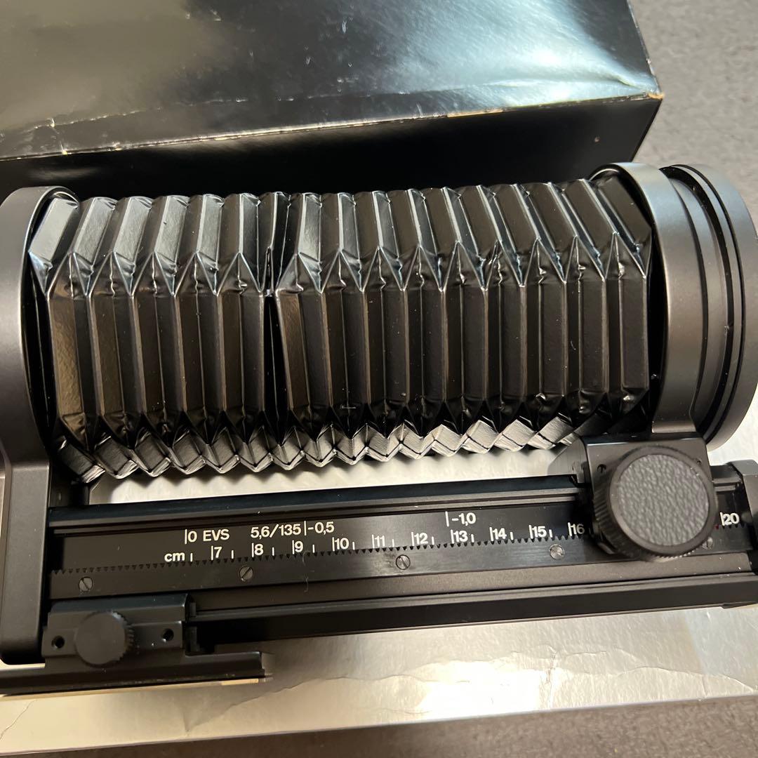 ハッセルブラッド　オートマチックベローズ　エクステンションとレンズシェイド