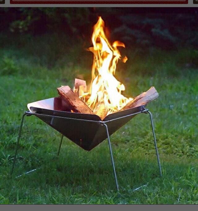 ビーワーススタイル UC-207 燕三条製 ステンレス 焚き火台 グリルS