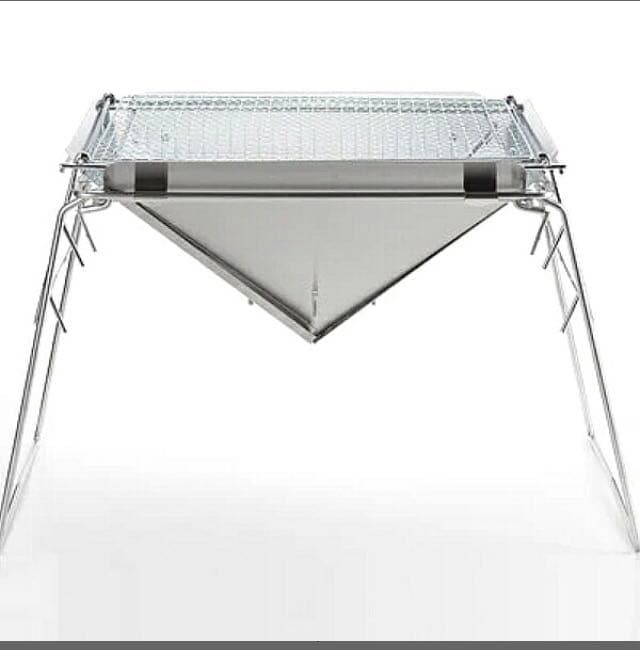 ビーワーススタイル UC-207 燕三条製 ステンレス 焚き火台 グリルS