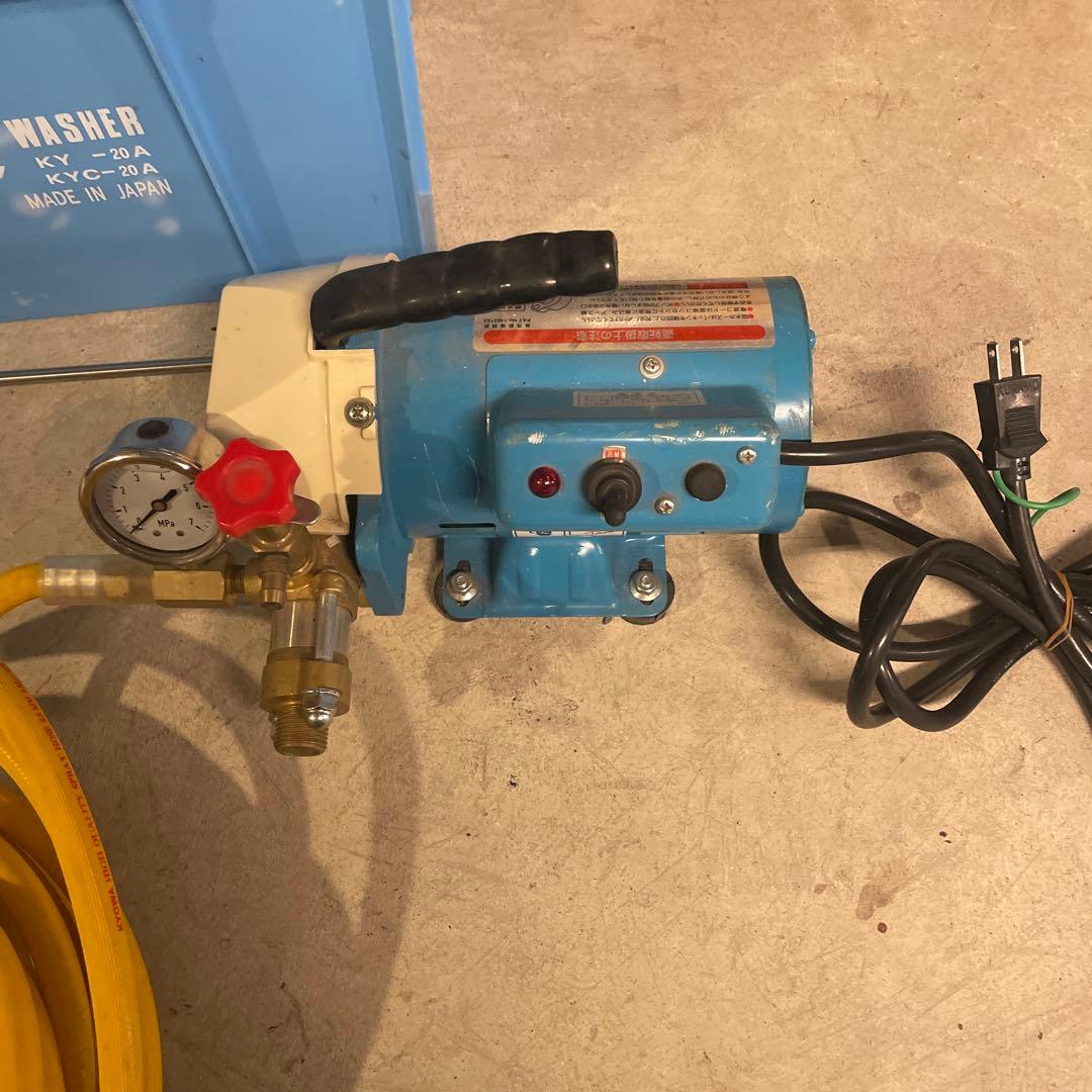 高圧洗浄機 ホース・ノズル付き