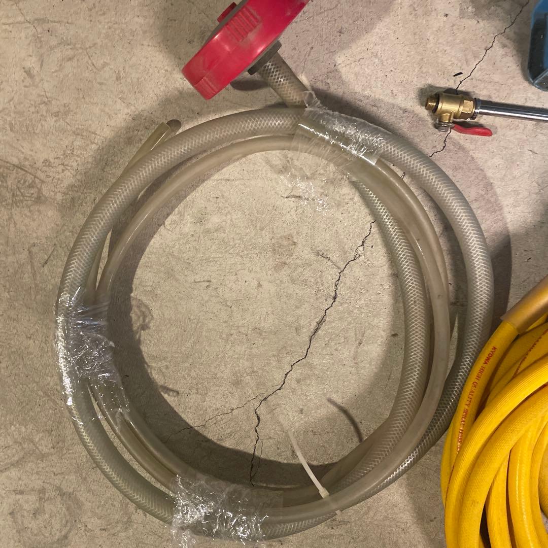 高圧洗浄機 ホース・ノズル付き