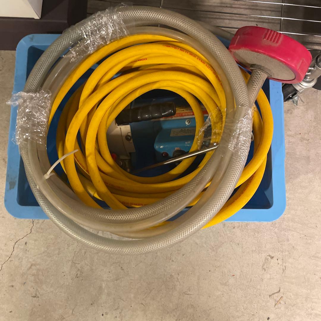 高圧洗浄機 ホース・ノズル付き