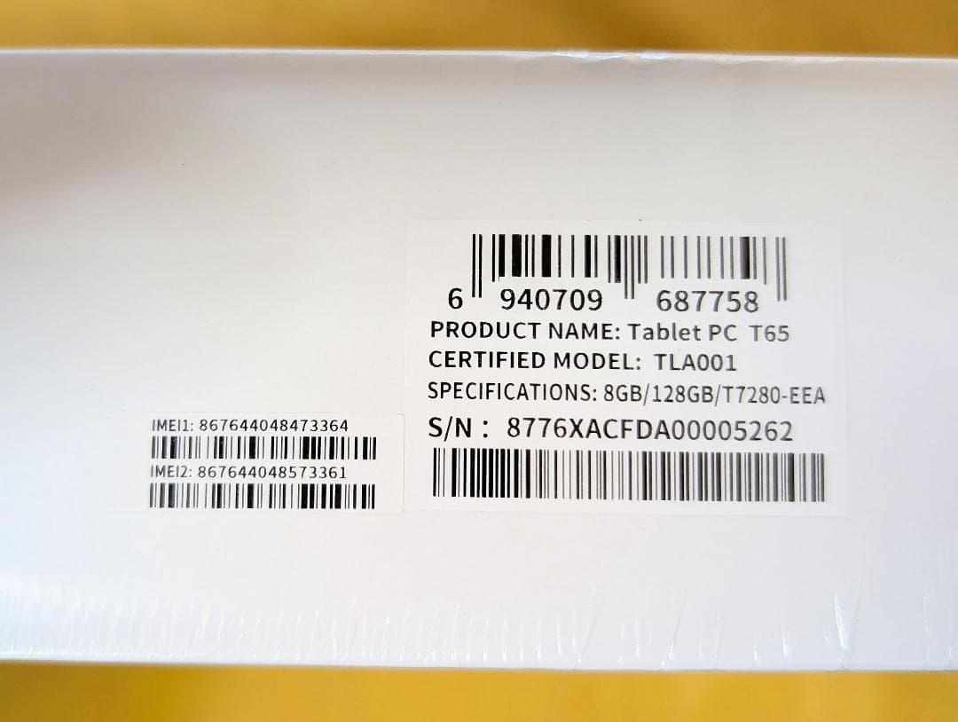 【新品未開封】 TECLAST T65 13インチ 120Hz T620