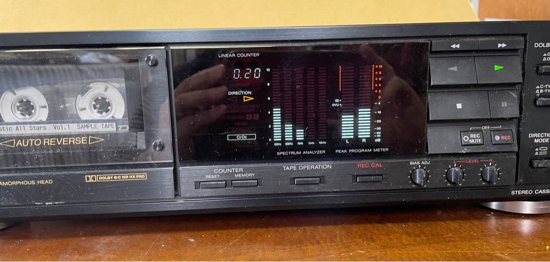 SONY TCーRX80　カセットデッキ　ジャンク