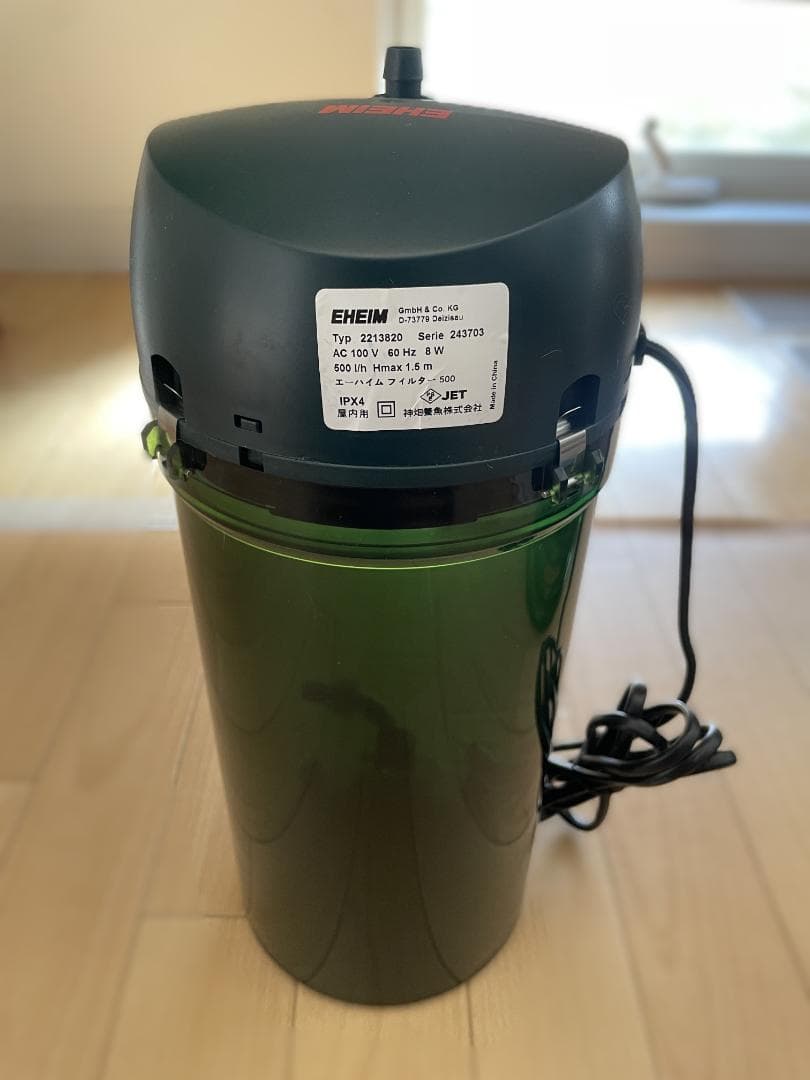 EHEIM classic 外部フィルター エーハイム500 60Hz
