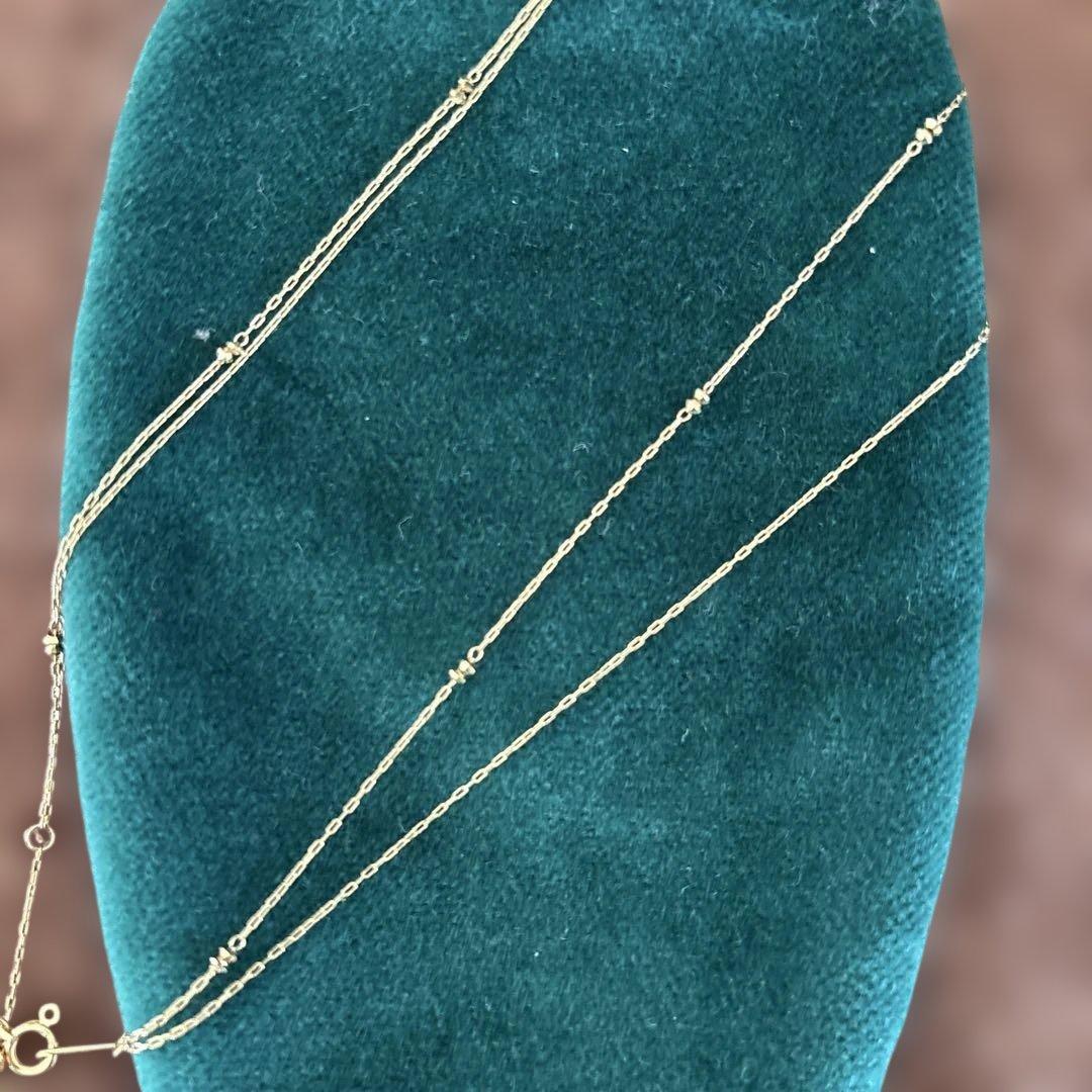 K18ツイストデザイン ネックレス