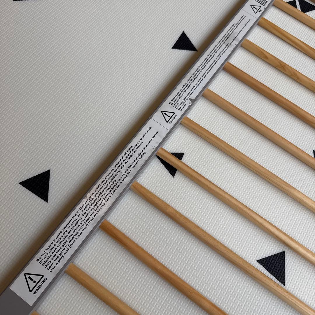 Little Bot baby リトルボット　木製ベビーサークル　グレー