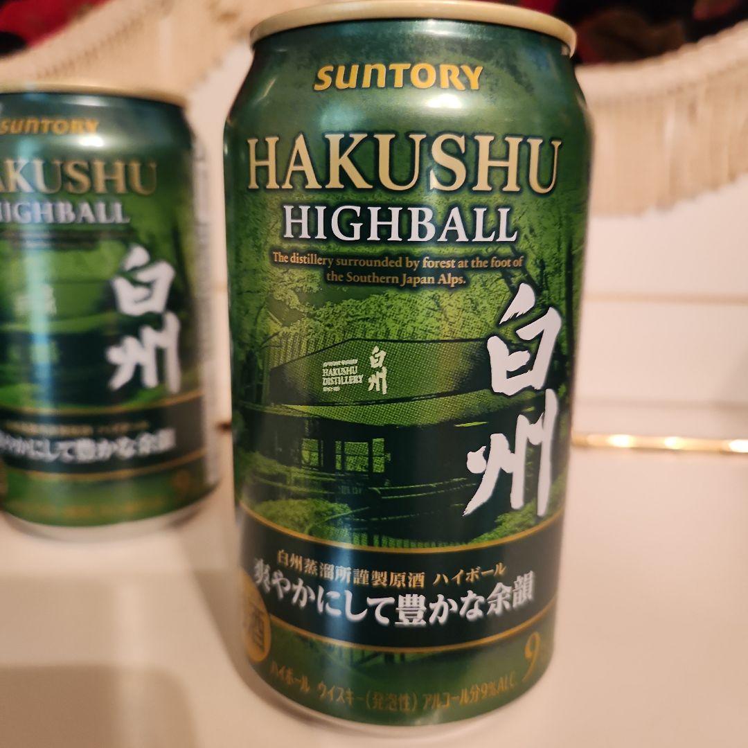 [ 数量限定 ] 品薄状態 SUNTORY 白州HIGHBALL缶 (10本)
