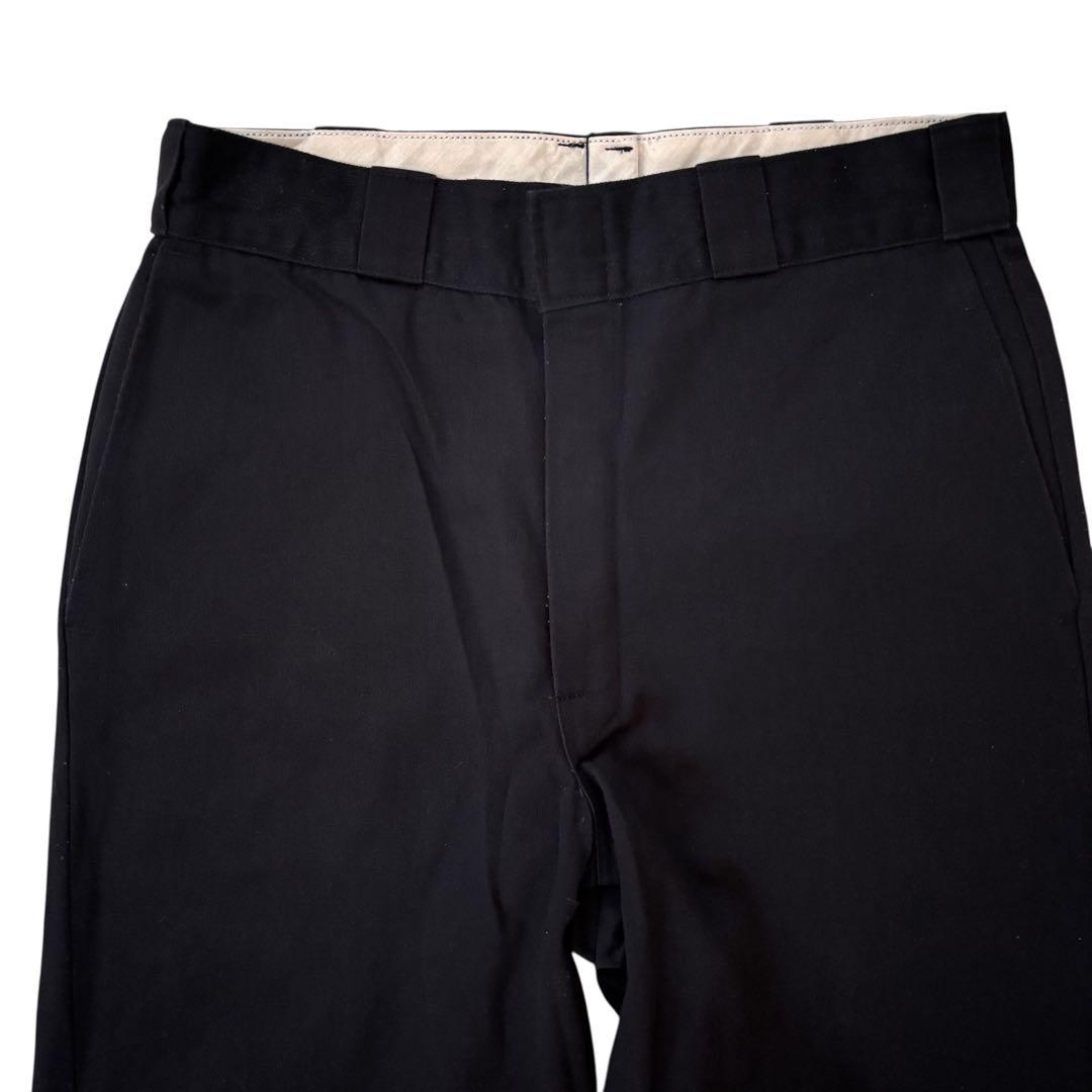 USA製 90s Dickies 32×33 TALONジッパー ブラック