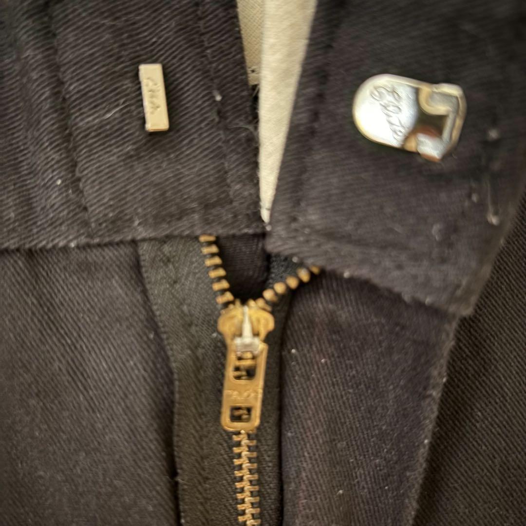 USA製 90s Dickies 32×33 TALONジッパー ブラック