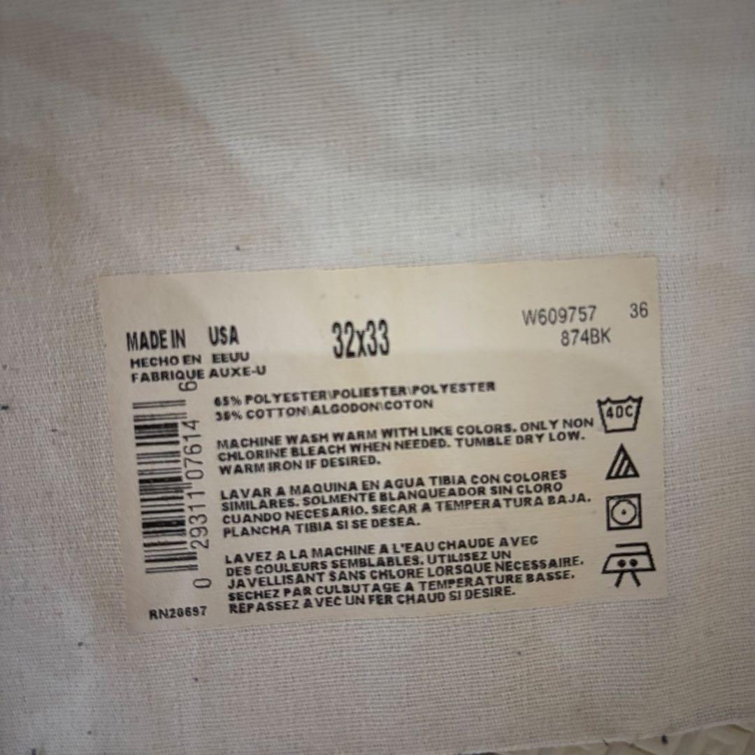 USA製 90s Dickies 32×33 TALONジッパー ブラック