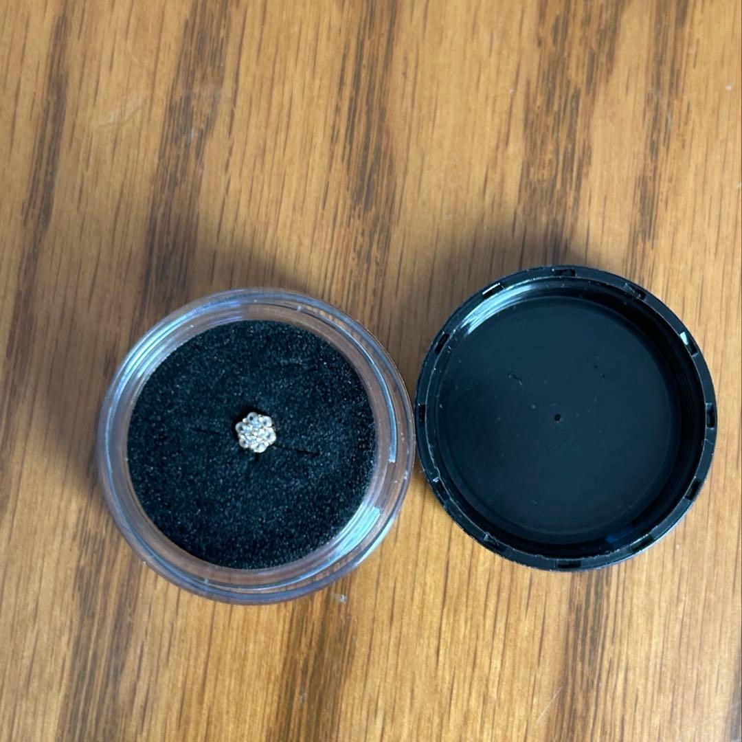 PICOLLET TOPAZDIAMONDK10YG フラワーピアス　ピコレ