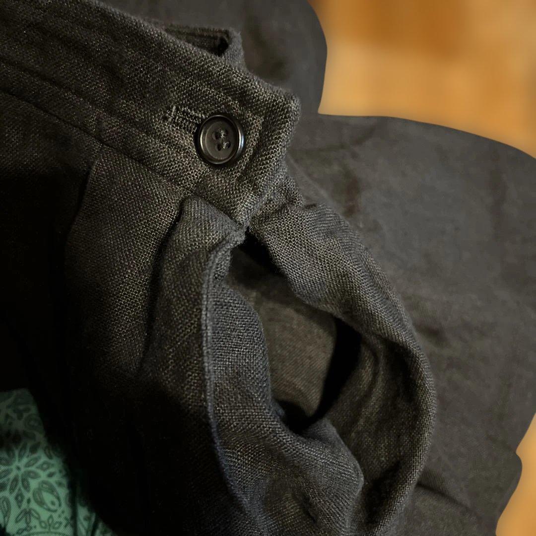 コムコム COMME des GARCONS リネン バルーン パンツ XS