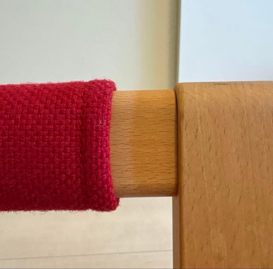 園田椅子製作所 座椅子 レッド　Zagaku 木工家具