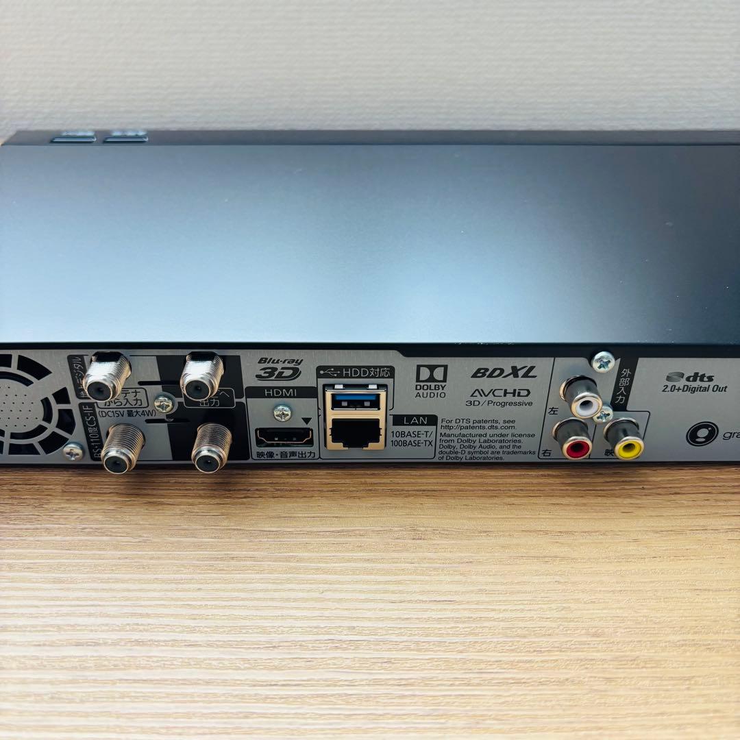 Panasonic ブルーレイディスクレコーダー BRT1030 HDD 1T