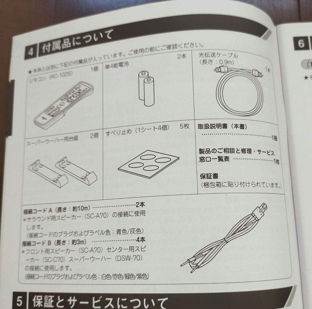 DENON 5.1chホームシアターシステム DHT-M370