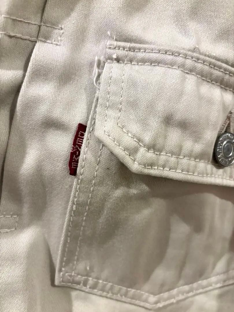 【希少　美品】DENIME ドゥニーム 2nd 生成り サイズM 短丈