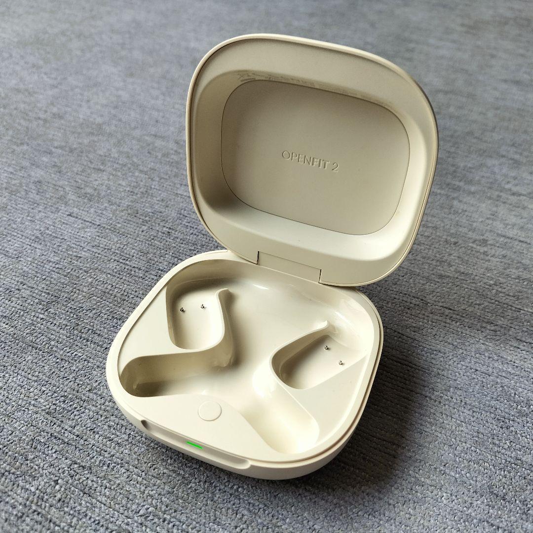 【最終値下げ】Shokz OpenFit 2 充電ケース ベージュ